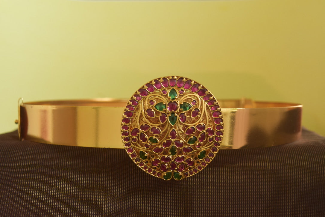Belt with Pendant Model - Jumbo Chakri with Stones