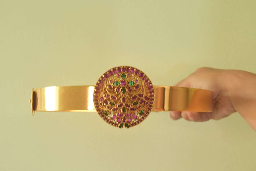 Belt with Pendant Model - Jumbo Chakri with Stones