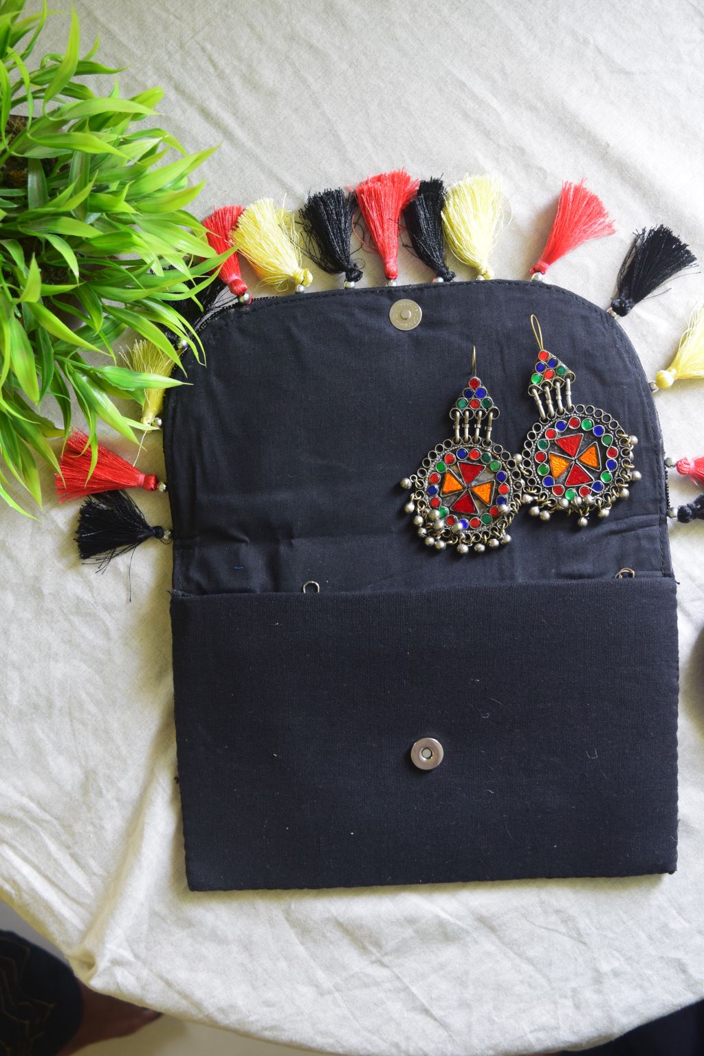 Seed beads with tassle -#06