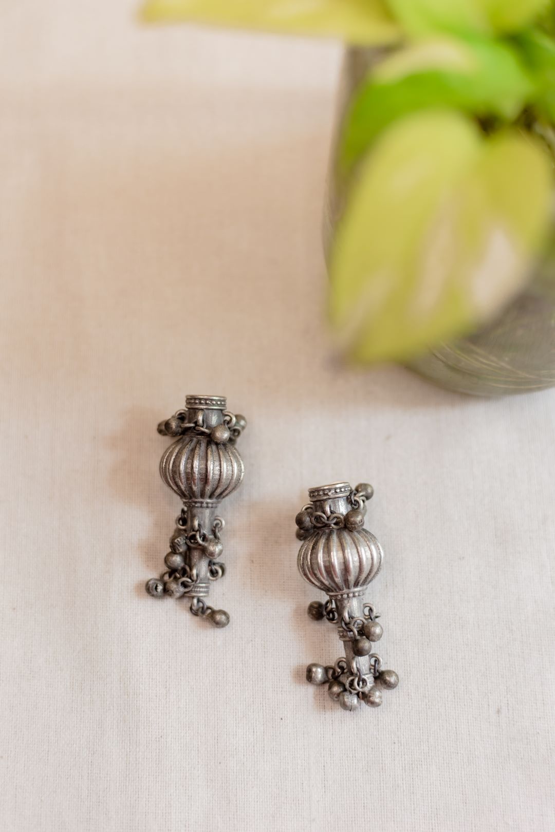 Silver Finish chain with gadai pendant