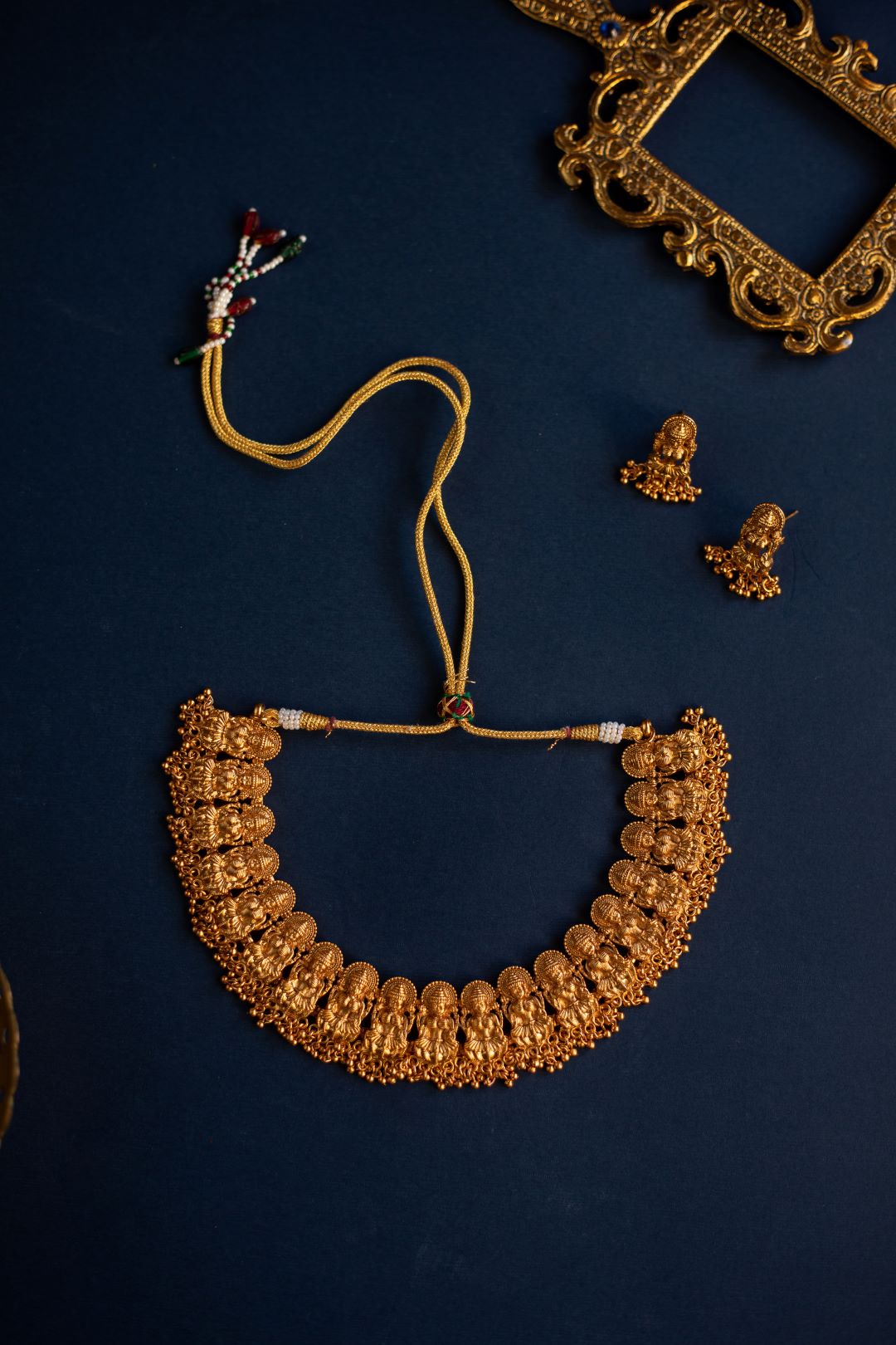 Matte Finish Lakshmi chocker # 74