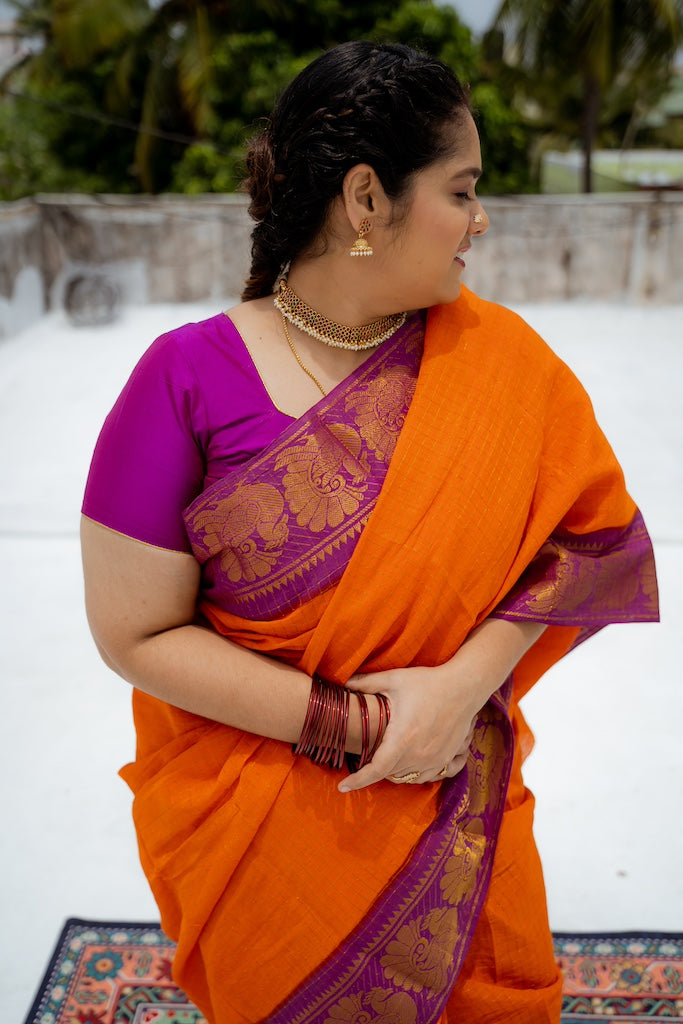 Matte Finish addigai - Pearl cluster beads Chocker