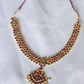 Kemp - Gold Finish  3 layered kemp stone with  pendant #35B