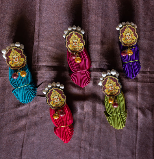 Silk Cotton Blouse With Lakshmi MDF- (Set of 5)