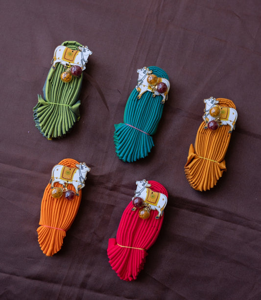 Silk Cotton Blouse With COW MDF- (Set of 5)