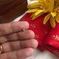 Silver finish  tiny single stone nose pin (70% Purity Silver)