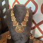 Kemp -  layered chakra with jumbo  peacock  Haaram