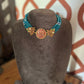 Kemp - Multi layered  crystal beads  chocker