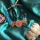 Kemp - Multi layered  crystal beads  chocker