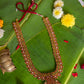 Kemp - Gold Finish  Mango motifs Jumbo peacock  pendant  HAARAM #19