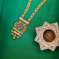 Matte finish Apple model necklace with jhumka
