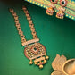 Matte finish Apple model necklace with jhumka