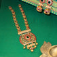 Matte finish Apple model necklace with jhumka