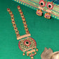 Matte finish Apple model necklace with jhumka