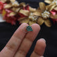 Silver finish tiny nose pin- grape bunch #2B