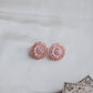 High Neck Multi layer Flower Necklace - Rose Gold #17B