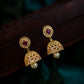 Gold Finish Twin Peacock Bridal Necklace  #24
