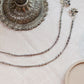 Silver Finish Dainty Anklet - Plain Chain (PAIR)