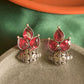 Oxidised Tri  Tear Drop Bullet Stud-23A