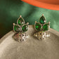 Oxidised Tri  Tear Drop Bullet Stud-23B