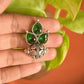 Oxidised Tri  Tear Drop Bullet Stud-23B