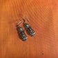 Oxidised Hook Drop Lakshmi Carving