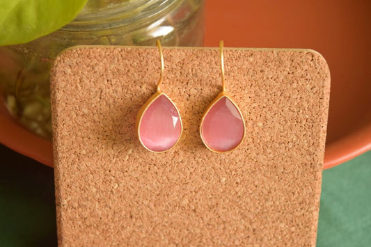 Gold Finish Tear Drop Hook Drop-51A