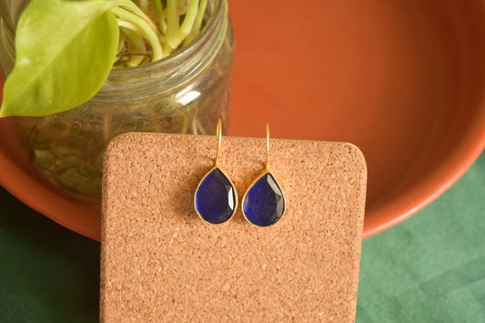 Gold Finish Tear Drop Hook Drop-51B
