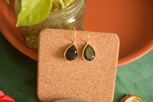 Gold Finish Tear Drop Hook Drop-51C