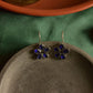 Oxidised Hook Drop Flower Small  Model 1-58C
