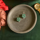Oxidised Hook Drop Flower Small  Model 2-60E