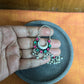 Oxidised Half Moon Small Stone Chandbali-66J