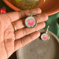 Handpainted Hook Drop - Lotus-67C