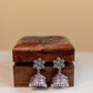 Oxidised Sunflower Statement Jhumka