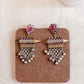 Dual Tone Geometric Bullet Statement Chandbali