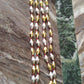 2 Layer Dolki  -Black   thread  Golden   & Silver Beads with stud