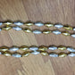 2 Layer Dolki - Black thread  Golden   & Silver Beads without Stud