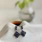 Silver Finish 3 layered  Geometry Necklace -44 C