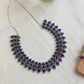 Silver Finish 3 layered  Geometry Necklace -44 C