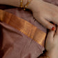 Gold Finish single Stone Bangles-#2A