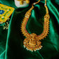 Lakshmi Pendant with lakshmi coin,peacock mugappu With Jhumka