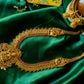 Lakshmi Pendant with lakshmi coin,peacock mugappu With Jhumka