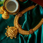 Lakshmi hasli haaram with Jhumkas