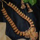 Mango,Twin Peacock Pendant Nagasu(With Jhumkas)