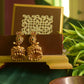 Matte finish - Mango ruby Jhumka