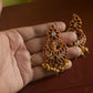 Matte finish -mango moti chandbali