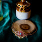 Matte Finish  small  Choker with  small Jhumka