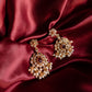 Gold Finish  AD sequence  Flower High Neck Choker- 60A