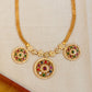 Matte  Finish  TRI Chakra AD &  Navaratna  with stud -64A