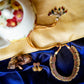 Matte Finish addigai - Pearl cluster beads Chocker
